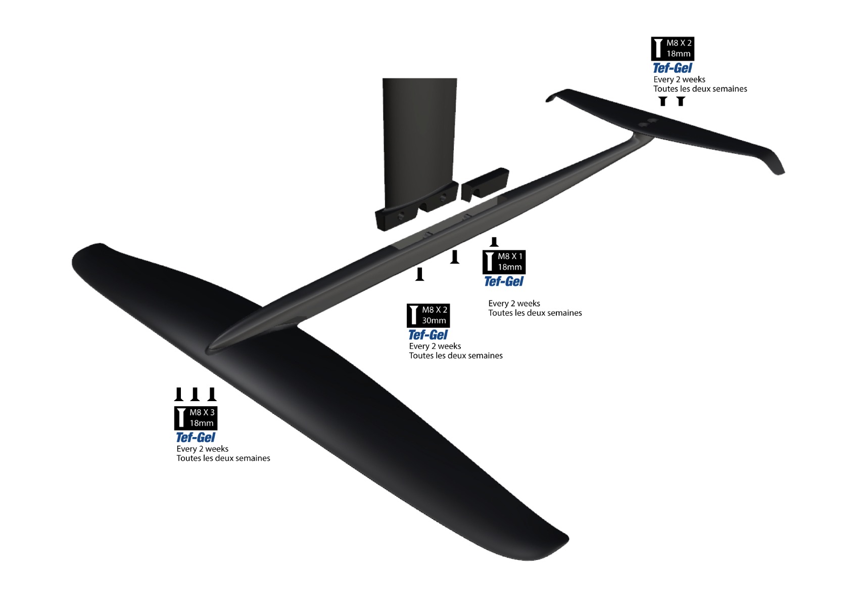 Zeeko Bullet Foil fuselage r&eacute;glable