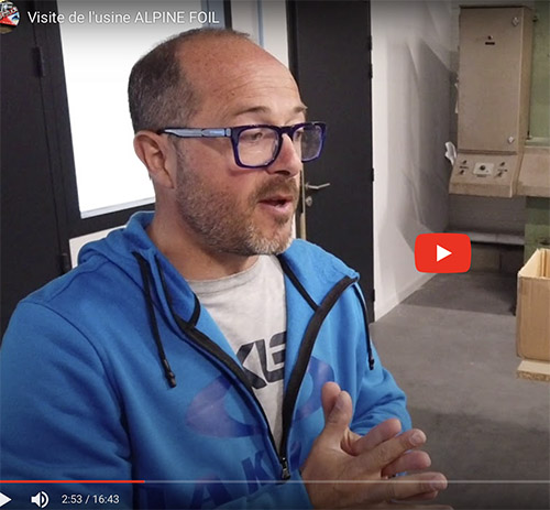Visite de l'usine Alpine Foil