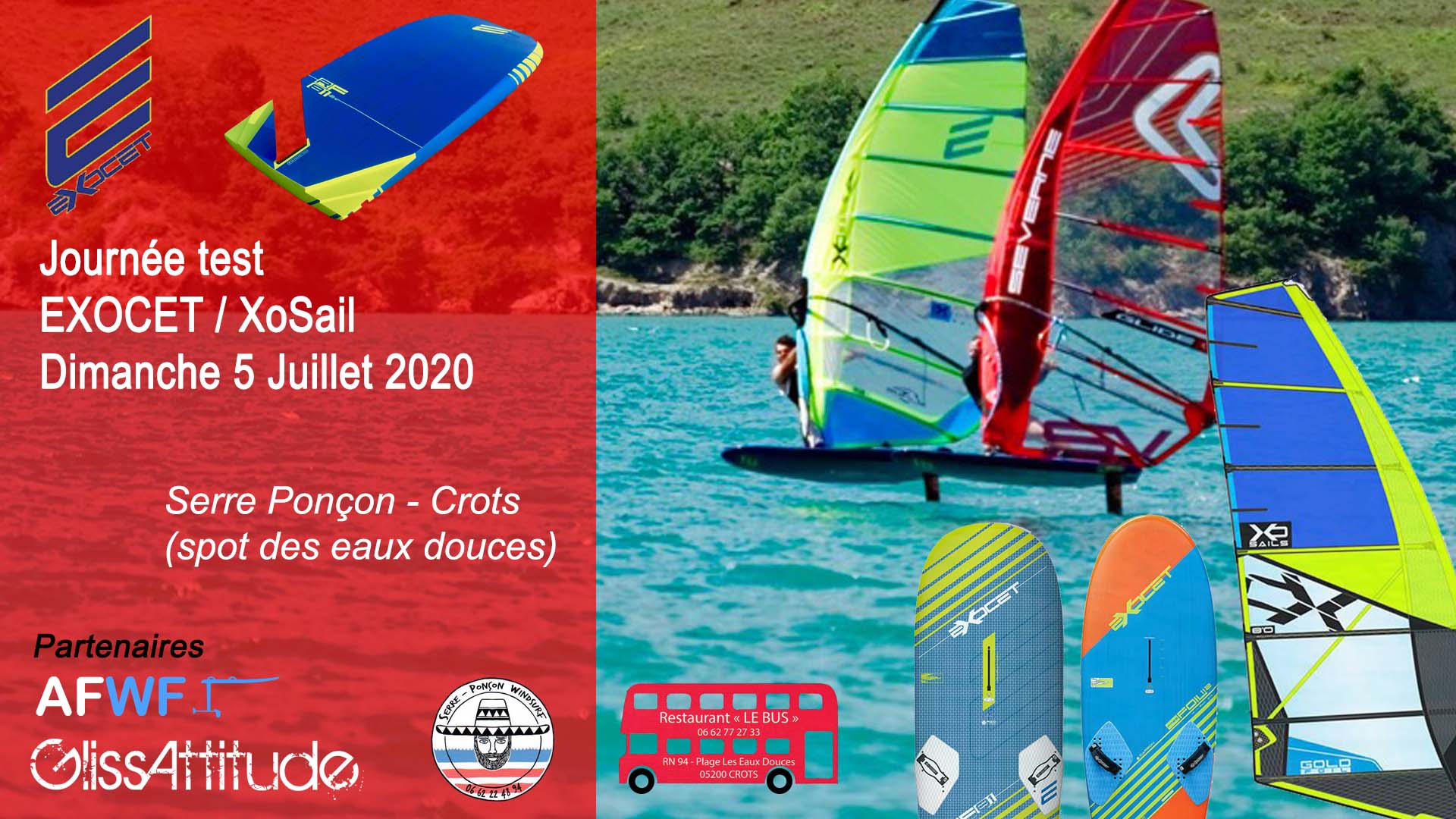 2020 - Journée test Exocet Serre Ponçon